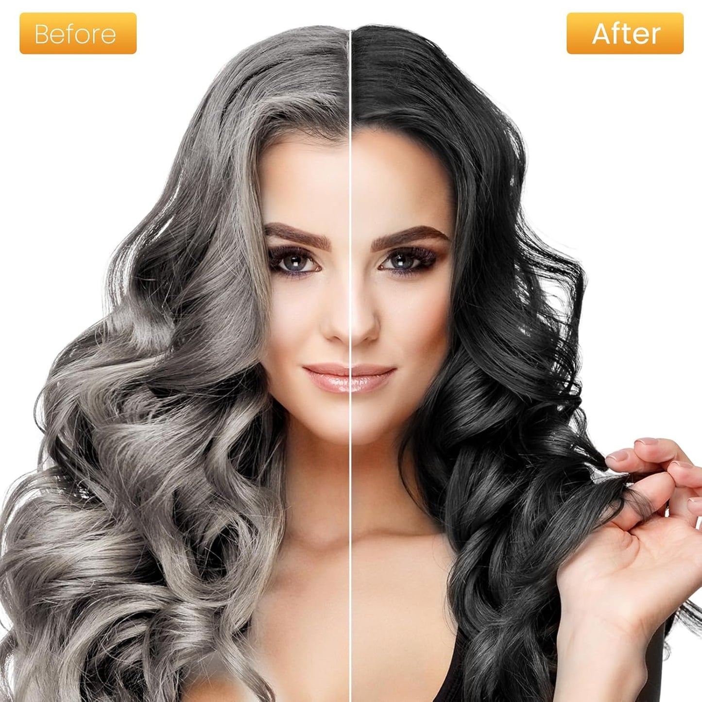 3 in 1 Hair Dye Shampoo