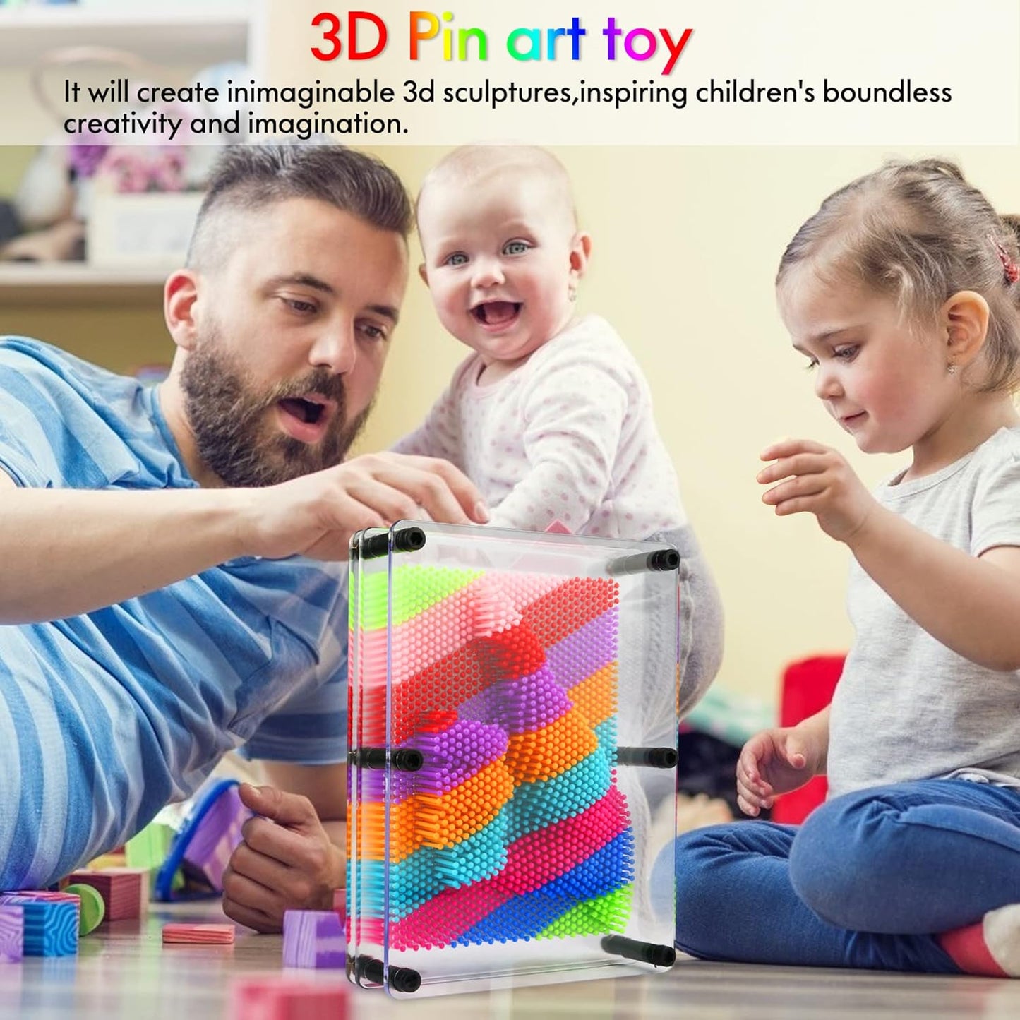 3D Pin Art Sculpture Board