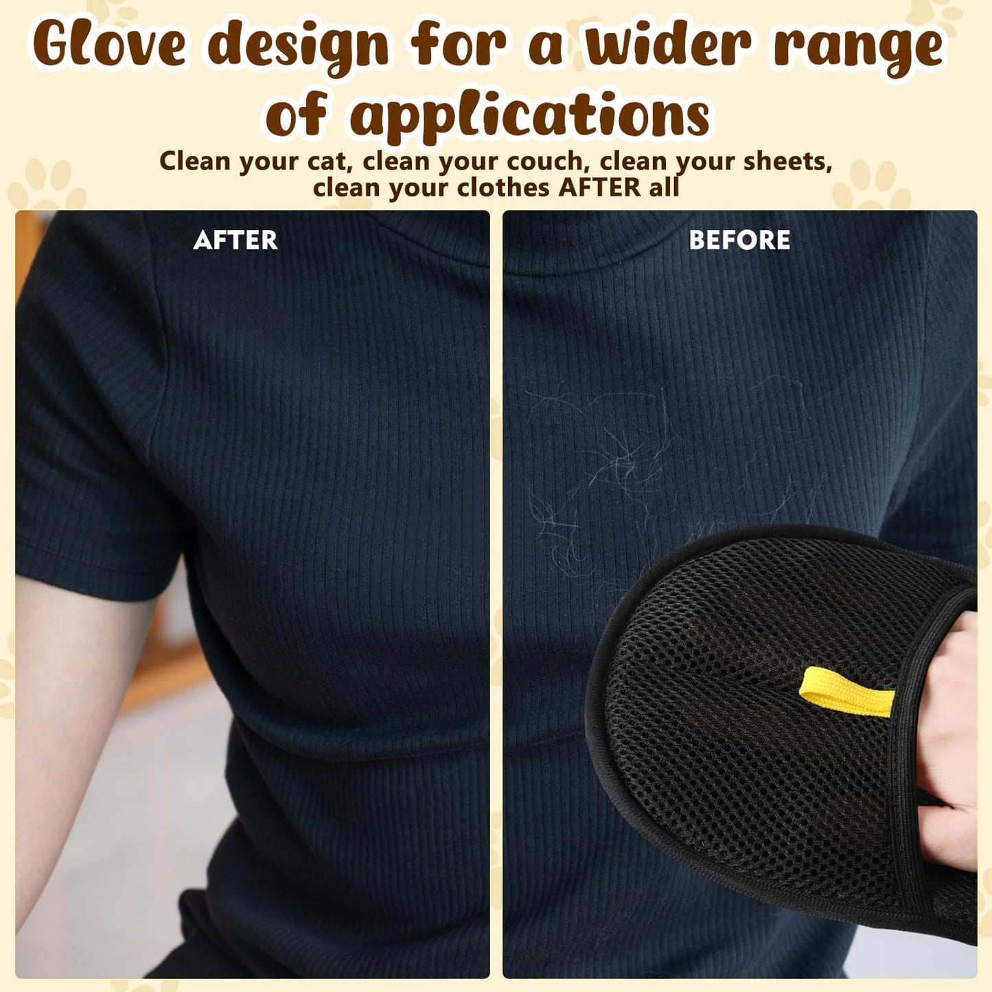 Versatile Grooming Gloves