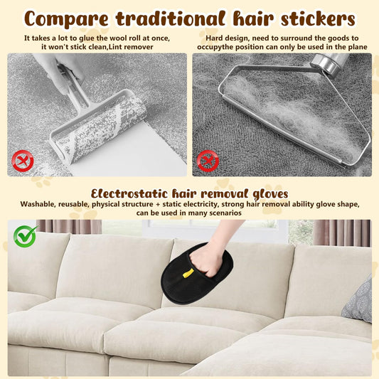 Versatile Grooming Gloves